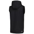 thumbnail image 3 of Men's MSX by Michael Strahan Black Las Vegas Raiders Marathon Sleeveless Pullover Hoodie, 3 of 3