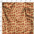 thumbnail image 3 of Soimoi Dot Print,Cotton Poplin, Sewing Fabric Sold by The Yard 42 Inch Wide,Sewing Craft Quilting/Quilt Making Fabric, Orange & Yellow, 3 of 6