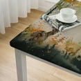 thumbnail image 4 of BANET  Maple Forest Animal Fall Tablecloth, Autumn Thanksgiving Harvest Vintage Washable Table Cover for Party Picnic Dinner Decor White, 4 of 7