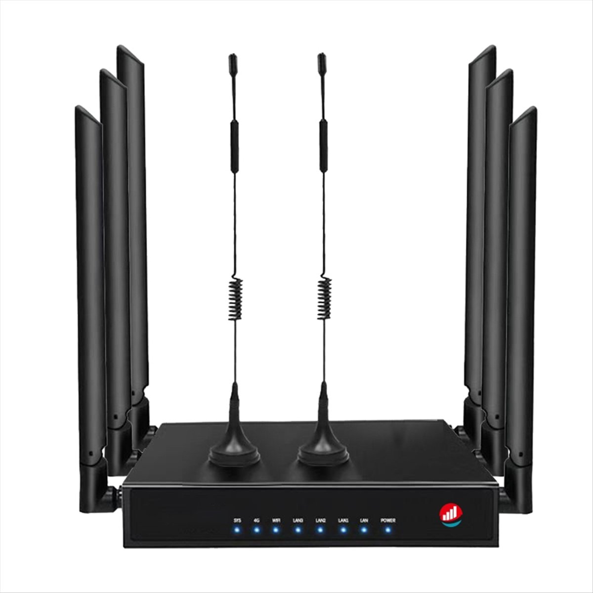 Single Network Port Router Wireless WI-FI6 Router 4G Wireless Network Repeater MICRO-SIM Slot US Plug