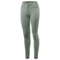 thumbnail image 2 of A2Y Women's Comfort Mordern Stretch Skinny Ponte Pants Light Grey S, 2 of 7