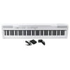 Yamaha P115WH 88-key Weighted Action Digital Piano White P-115 WH+Power Supply