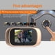 thumbnail image 5 of Timbre de puerta inteligente con videoportero electrónico, pantalla LCD HD de 2,8 pulgadas, cámara de seguridad inteligente con memoria integrada y función de visión nocturna por infrarrojos., 5 of 9