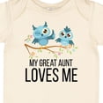 thumbnail image 4 of Inktastic Owls My Great Aunt Loves Me Boys or Girls Baby Bodysuit, 4 of 5
