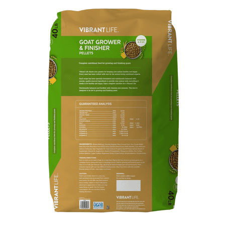 Vibrant Life Complete Goat Feed 40 lb Bag