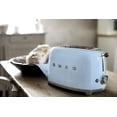 thumbnail image 2 of Tostadora SMEG TSF01PBUS de 2 rebanadas con 6 preajustes, descongelante, azul, 2 of 8