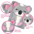 thumbnail image 3 of Cuaderno diario YOYTOO Koala de felpa con candado para niñas de 5 a 12 años, 3 of 7