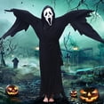 thumbnail image 4 of Disfraz de niño Scream con Máscara Ghostface altura 160cm ZHCH, 4 of 5