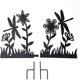 thumbnail image 5 of Estaca De Silueta De Jardín, Decoración De Patio De Hierro Forjado, Arte De Metal, Césped, Decoración Para El Hogar Al Aire Libre Minnieouse HA036276-00, 5 of 6