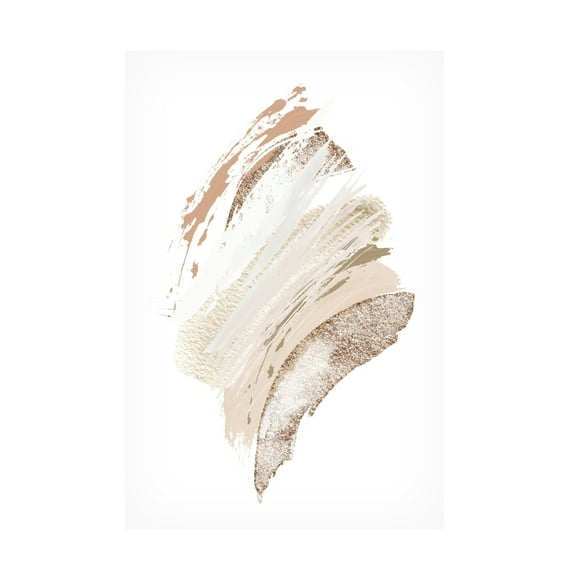 Trademark Fine Art Sally Ann Moss Neutral Silk 3 Canvas Wall Art