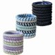 thumbnail image 1 of Diadema trenzada Diadema de goma de alta elasticidad Diadema con cinta de color, 1 of 1