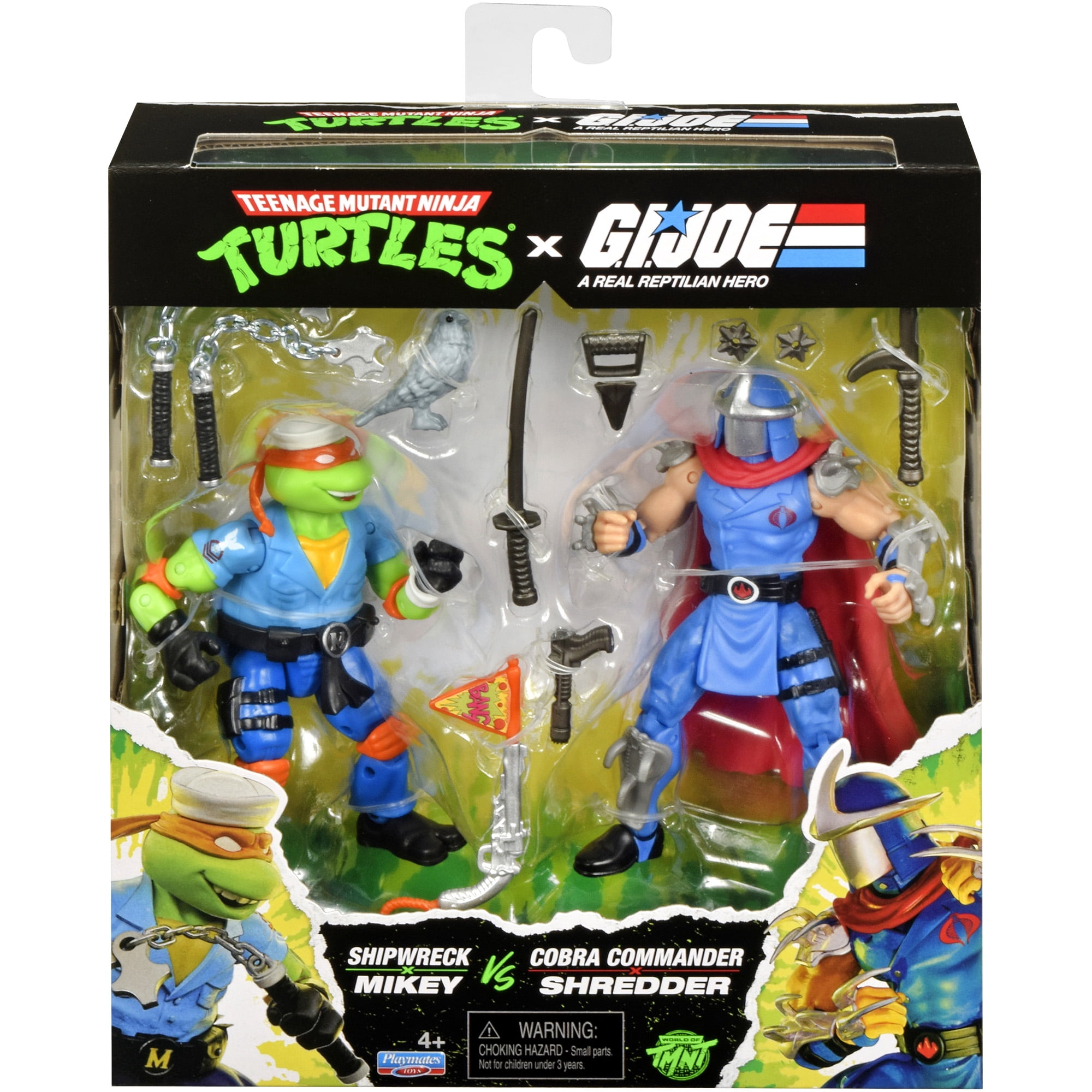 Teenage Mutant Ninja Turtles x G.I. JOE: Shipwreck x Mikey vs