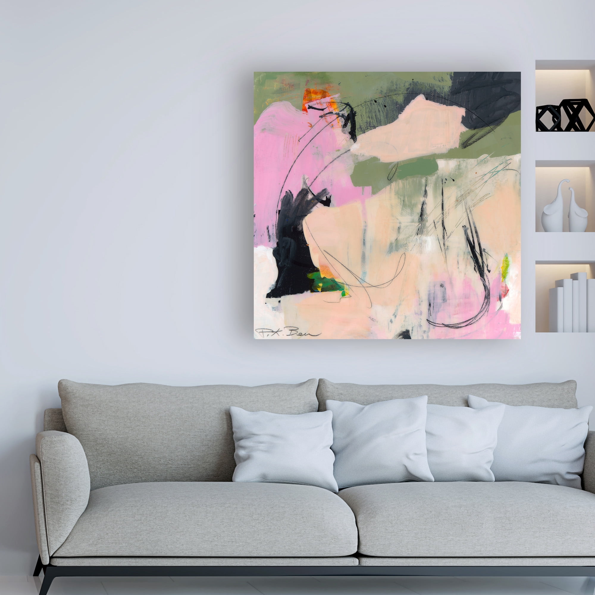 Trademark Fine Art 'Sylvan Zephyr No. 2' Canvas Art by Pamela K. Beer