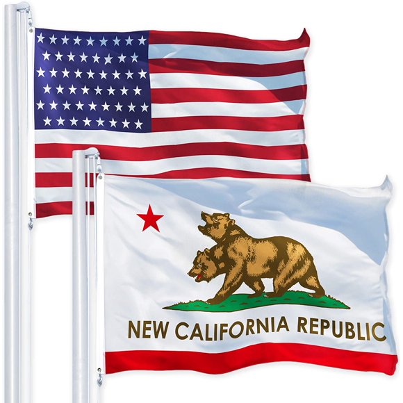 California Republic Historical Flag (The Bear Flag)