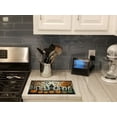 thumbnail image 5 of Papel Picado Skeletons Spooky Halloween Glass Cutting Board Large 12 in x 15 in, 5 of 5