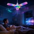 thumbnail image 4 of Klonfd Light Bulb With Color Changing Voice Control Remote Control B22/E27 Base Suitable For Indoor Parties And Festivals, 4 of 4