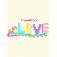 thumbnail image 5 of Interlocking Building Blocks Large-Particle Easy Grip Toddler 130 Pieces, 5 of 6