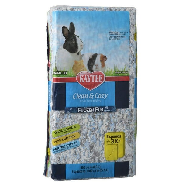 Kaytee Clean & Cozy Small Pet Bedding Frozen Fun 500 Cu. Inch