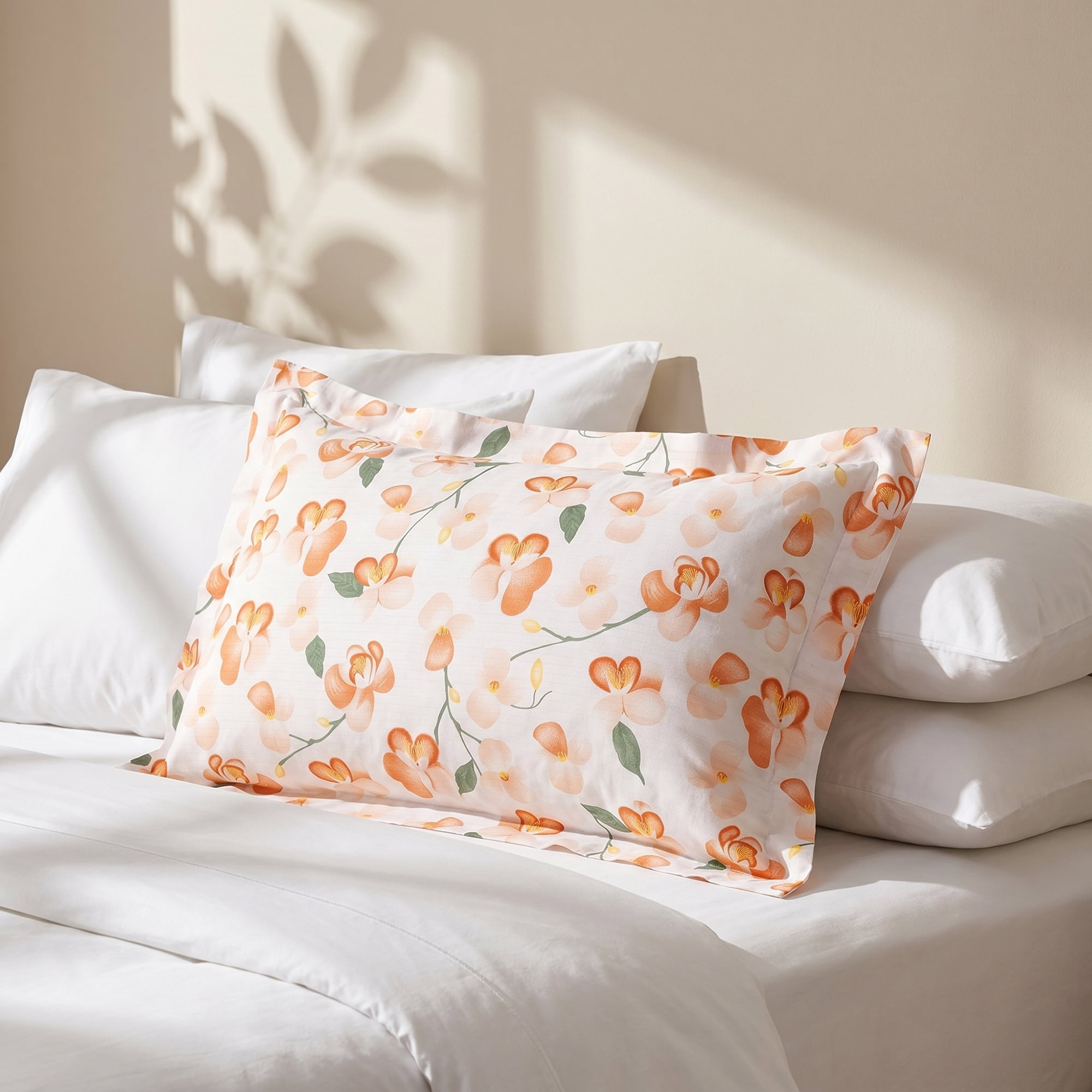 Unique Bargains 2Pcs Cotton Smooth Cooling Pillow Covers Queen Color H
