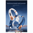 thumbnail image 7 of Portable Mini Hanging Neck Fan Power Ventilador Bladeless Neckband Fan Air Cooler USB Rechargeable Electri, 7 of 7