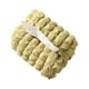 thumbnail image 2 of Funda de caja de tejido de algodón Soft Cream Puff - doble capa, beige, 6,7" x 4,3" x 2,6" para decoración de salón, oficina y coche, 2 of 3