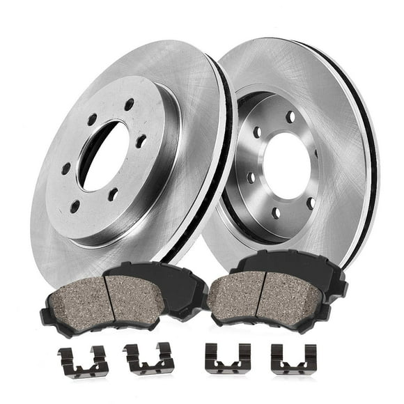 Callahan Front Brake Kit For Infiniti QX56 Nissan Armada Replacement Brake Rotors and Ceramic Pads