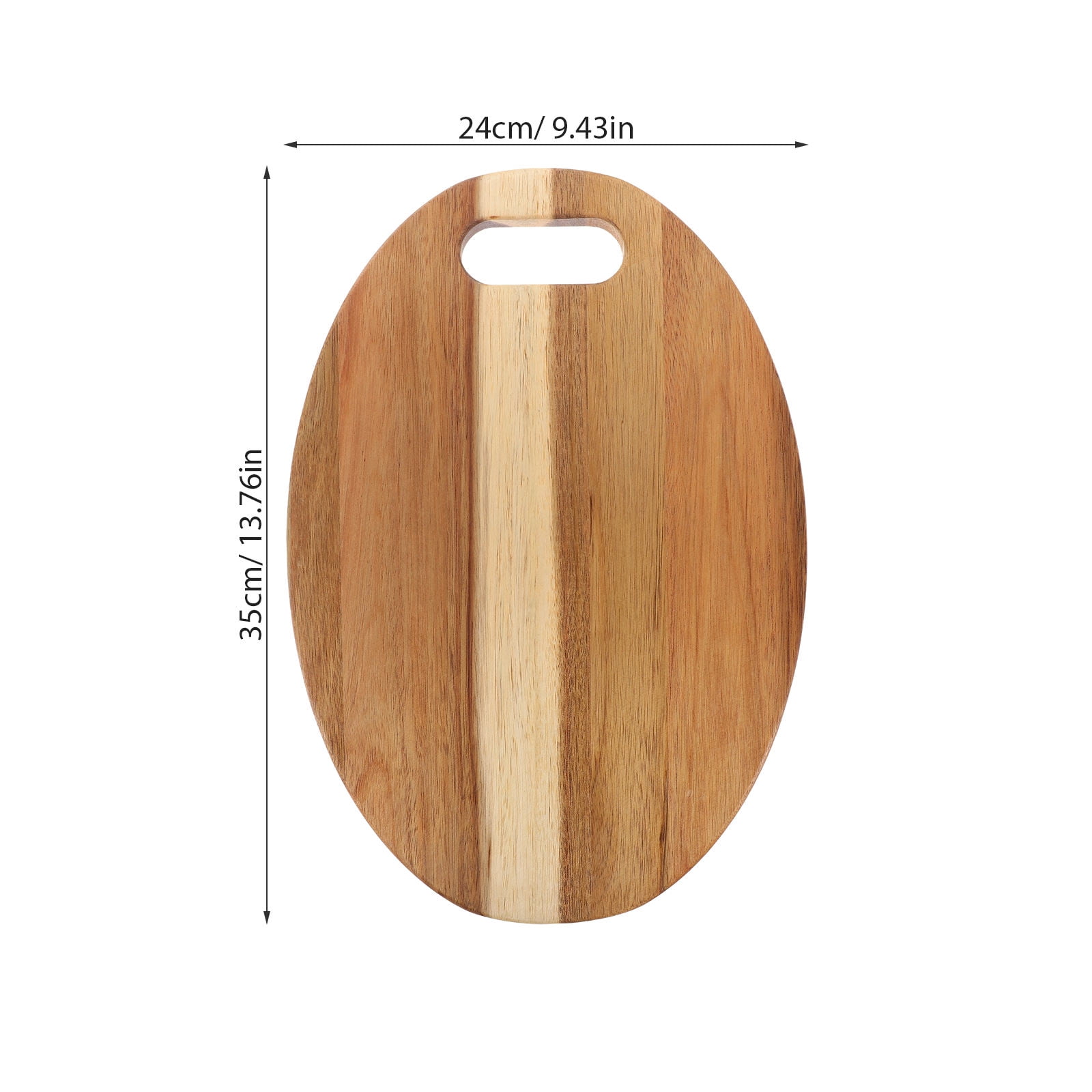 MERRYHAPY Acacia Wood Bread Cutting Board - Chopping Board for Kitchen, Outdoor Camping, and Home Use, 1 Piece