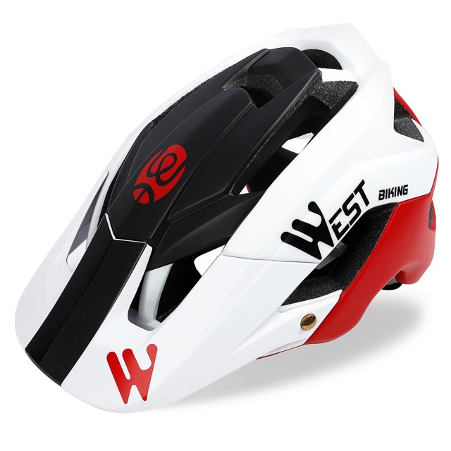 Gorra de ciclismo Casco de bicicleta liviano con forro suave extraíble y visera ajustable Hombres Mu WEST BIKING Gorra de ciclismo