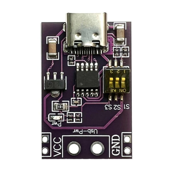 Detector de sondeo de disparador de carga rápida PD/QC/AFC tipo C PD2.0 PD3.0 al módulo de CC