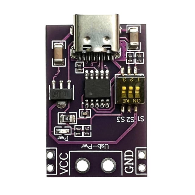 Módulo PD/QC/AFC Tipo-C Detector de sondeo de disparador de carga rápida PD2.0 PD3.0 a CC Hugtrwg Para estrenar