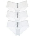 thumbnail image 2 of Journelle womens  3pk Allegra Jolie Hipster, L, White, 2 of 3