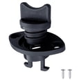 thumbnail image 2 of 1 Inch Marine Boat Drain Bung Plug Standard Thread Universal with Screws Replacement Bungs Scupper Bung Suitable for Kayak Dinghy Boat Yacht Black seal, 2 of 7