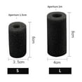 thumbnail image 1 of pitrice Filtre d'Aquarium en Coton Éponge Portable de Remplacement Ronde Simple Usage Protection Couleur Unie 10 Pcs L, 1 of 9