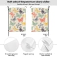 thumbnail image 2 of Wukai Butterfly Garden Flags Double Sided Welcome Garden Yard House Flags Outside Outdoor House (Only Flag), 2 of 8