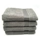thumbnail image 2 of Toalla Medio Baño Cottonella Set 4 piezas Arezzo Color Gris, 2 of 4