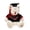 white, variant on Style Patch Dressed Bear Plush Toys Fluffy Cute Bear Doll Wearing Doctoral Gown Lovely Graduation Gift To Friends