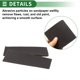 thumbnail image 5 of Hojas de lijado de gancho y lazo Unique Bargains 230x93mm negras 30 piezas 220 grano, molienda y pulido eficientes para la fabricación y reparación de automóviles y trabajos en madera, 5 of 7