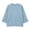 Blue, variant on ABSUYY Women's 3/4 Sleeve Waffle Knit Tunic Top, Crew Neck Relaxed Fit Casual Pullover Shirt, Blue, L