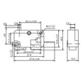 thumbnail image 5 of XV-15-1A25 Push Button Micro Switch F Microwave Oven Door, 5 of 5