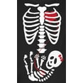 thumbnail image 4 of Old Glory Maternity Halloween Baby Girl Skeleton Long Sleeve T Shirt, 4 of 6