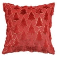 thumbnail image 7 of Gnwei Christmas Pillow Covers 15 x 15 Inch Christmas Trees Shaped Soft Faux Throw Pillow Covers Xmas Winter Holiday Pillows Decorative Pillow Covers Cushion Cases for Sofa Couch, 7 of 7