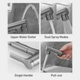 thumbnail image 4 of Yeacher Pull Out Kitchen Faucets With 3 Spray Modes Single-Handle 23 Inch Pull Down Bathroom, 4 of 8