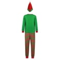 thumbnail image 3 of Christmas Pajamas Set for Couples Xmas Pjs Long Sleeve Holiday Sleepwear Festival Party LongJohns Set for Men Women, 3 of 8
