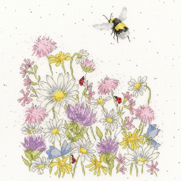 Spreading Sunshine XHD144 Counted Cross Stitch Kit