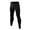 Black F, variant on SDNall Compression Leggings for Men Sports Stretch Leggings Trousers Breathable Quick-Drying Wicking Fitness Pants Workout Pants for Men Sizes:S-2XL