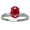 thumbnail image 2 of Tommaso Design� Created Ruby Engagement Ring, 2 of 9