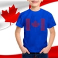 thumbnail image 2 of LUOGENLI Chemises Maxi pour Garçons Été Lin Hauts pour Usage Quotidien Décontracté pour École et Activités Extérieures Col Rond Manches Courtes Bleu Taille 8-9 Ans, 2 of 4
