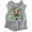 AB23 Grey1, variant on Bainana 2 Pieces Outfit Set For Girls Toddler Cartoon Print Sleeveless Hoodie Tops And Shorts Set Lightweight Breathable Infant Girls Summer School Play Party Outfits Size 18-24 Months Grey1