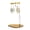 C, variant on Rotating Metal Candle Carousel Stand Golden Spin‑Around Candle Topper With Hanging Ornaments Decorative Tabletop Candle Holder For Mantel Shelf Wedding Party Home Dining Table Centerpiece Display
