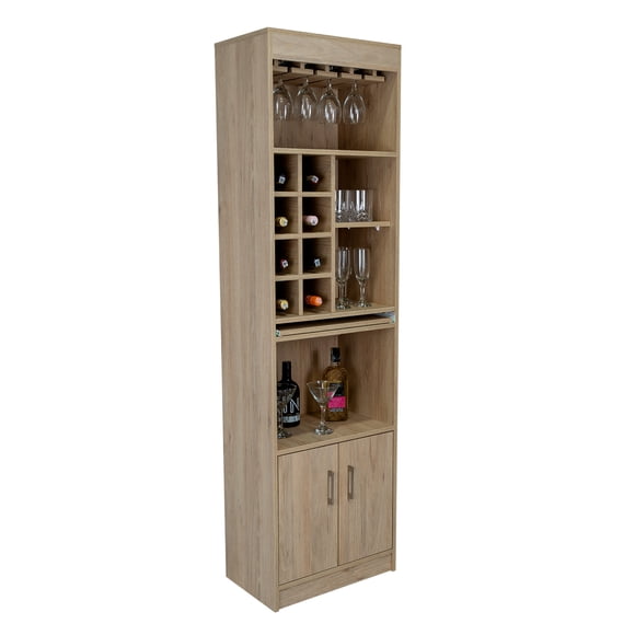 Bar Celeste Beige Dos Puertas Virtual Muebles